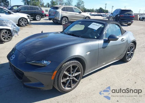 2017 Mazda Mx-5 Miata Grand Touring z USA, uszkodzony, nr VIN JM1NDAD74H0123979